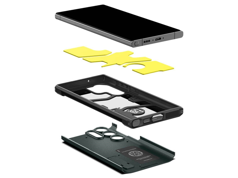 Spigen Tough Armor - green - Samsung Galaxy S23 Ultra