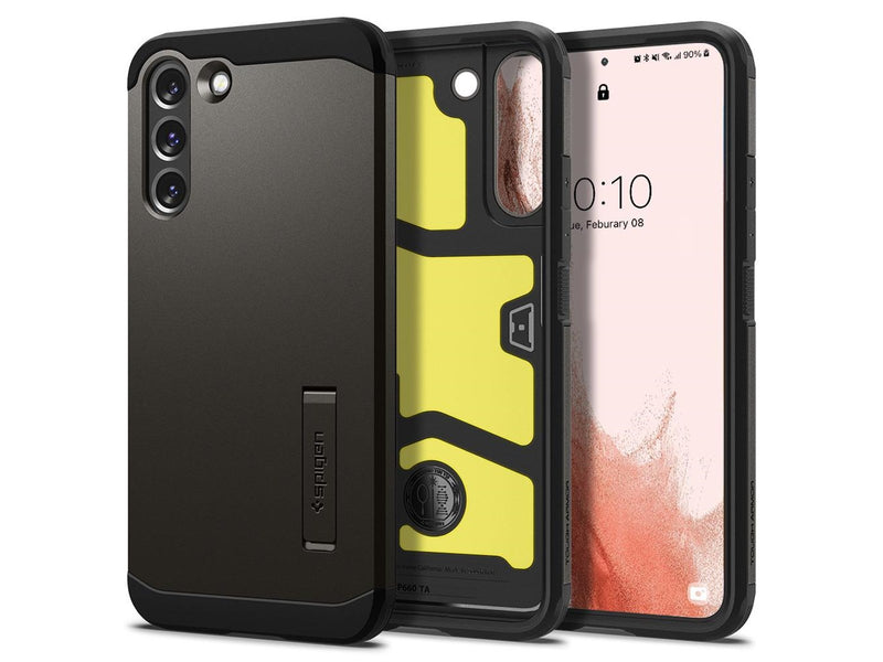 Spigen Tough Armor - gunmetal - Samsung Galaxy S22