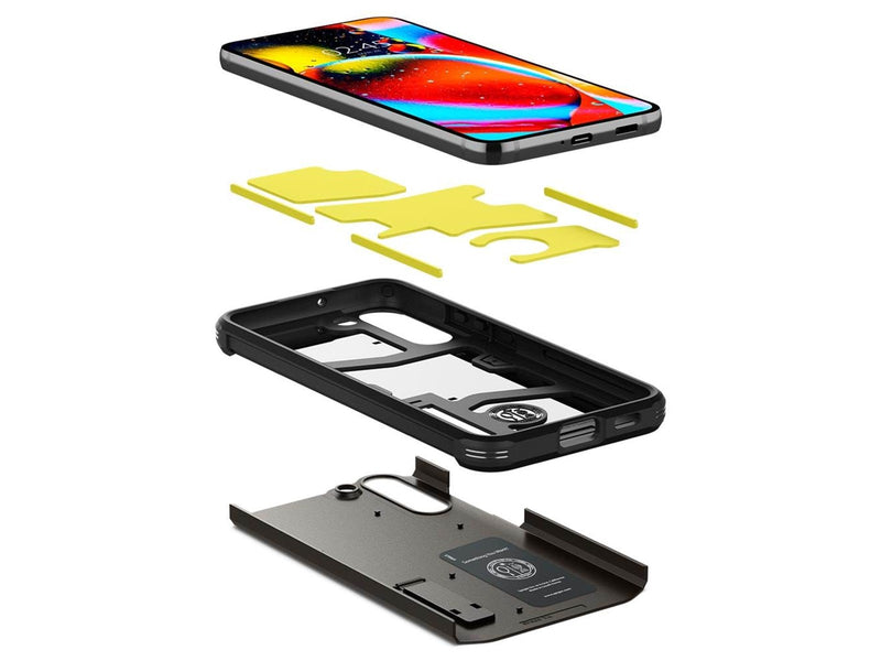 Spigen Tough Armor - gunmetal - Samsung Galaxy S22