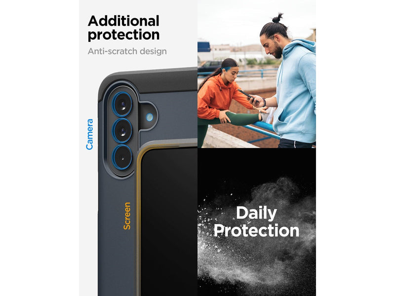 Spigen Tough Armor - metal slate - Samsung Galaxy A57 5G