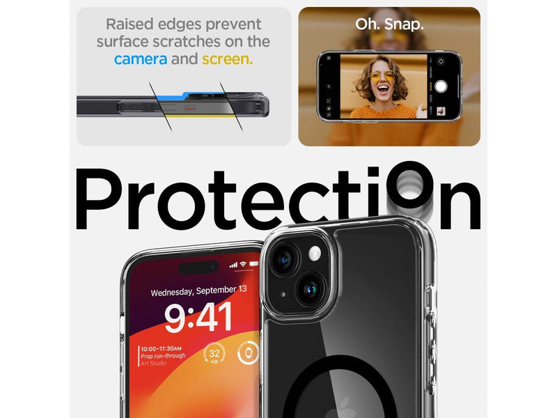 Spigen Ultra Hybrid MagSafe - black - iPhone 15