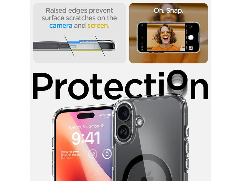 Spigen Ultra Hybrid MagSafe - black - iPhone 16 Plus