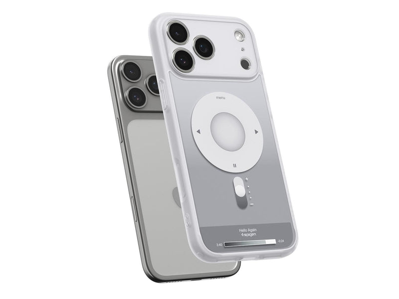 Spigen Ultra Hybrid MagSafe - classic silver - iPhone 17 Pro