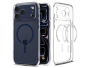 Spigen Ultra Hybrid MagSafe - clear deep blue - iPhone 17 Pro