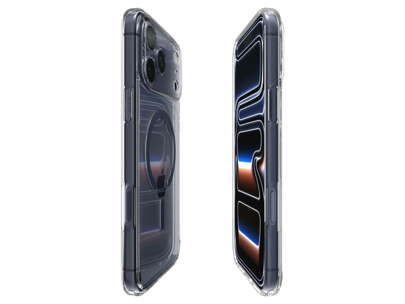 Spigen Ultra Hybrid MagSafe - clear deep blue - iPhone 17 Pro