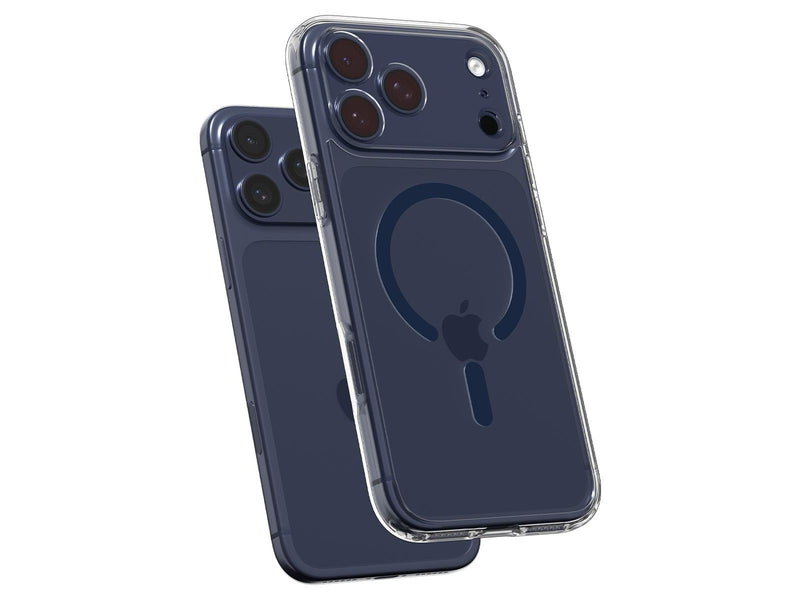 Spigen Ultra Hybrid MagSafe - clear deep blue - iPhone 17 Pro