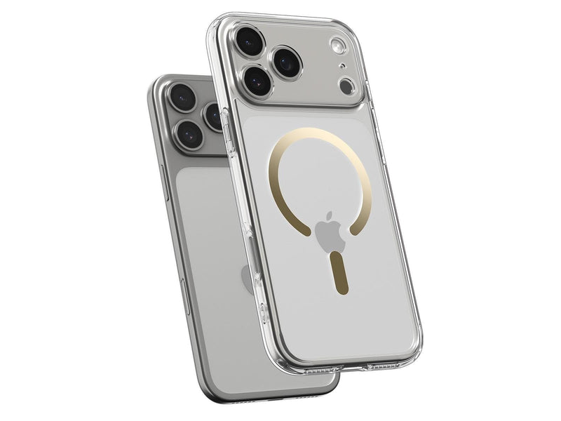 Spigen Ultra Hybrid MagSafe - clear gold - iPhone 17 Pro Max