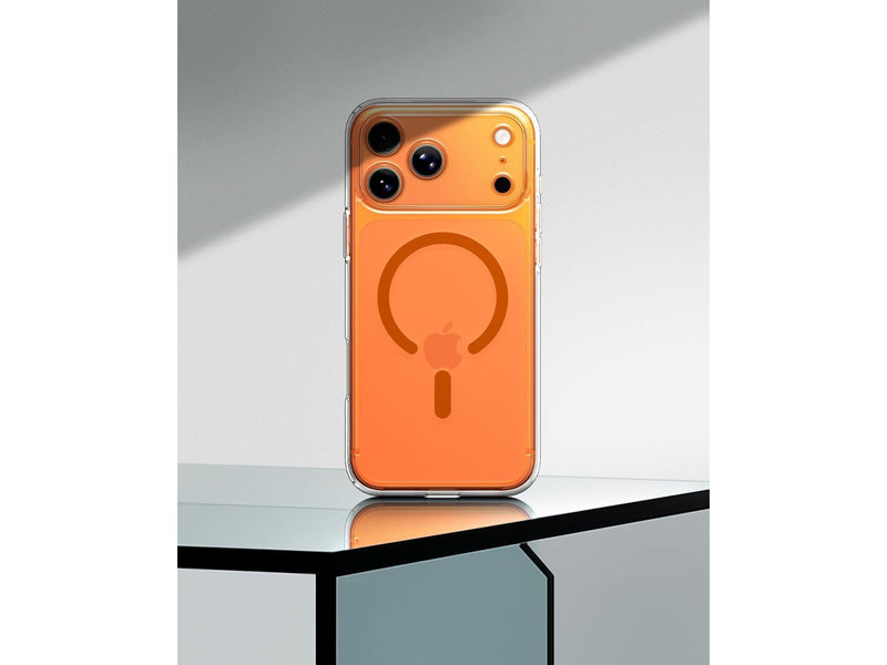 Spigen Ultra Hybrid MagSafe - clear orange - iPhone 17 Pro
