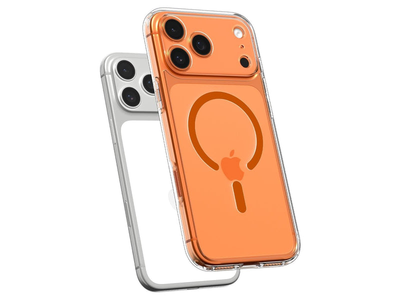 Spigen Ultra Hybrid MagSafe - clear orange - iPhone 17 Pro