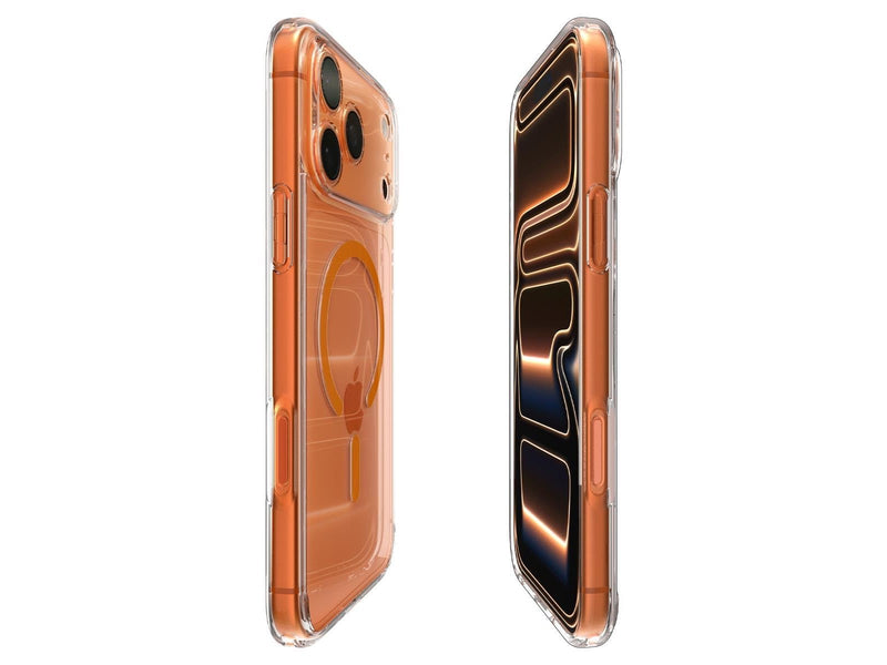 Spigen Ultra Hybrid MagSafe - clear orange - iPhone 17 Pro