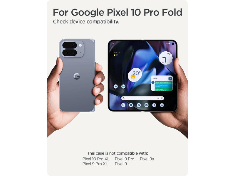 Spigen Ultra Hybrid MagSafe - clear white - Google Pixel 10 Pro Fold