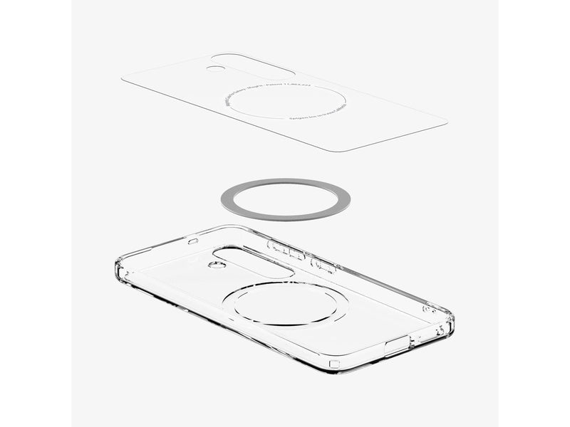 Spigen Ultra Hybrid MagSafe - clear white - Samsung Galaxy S25