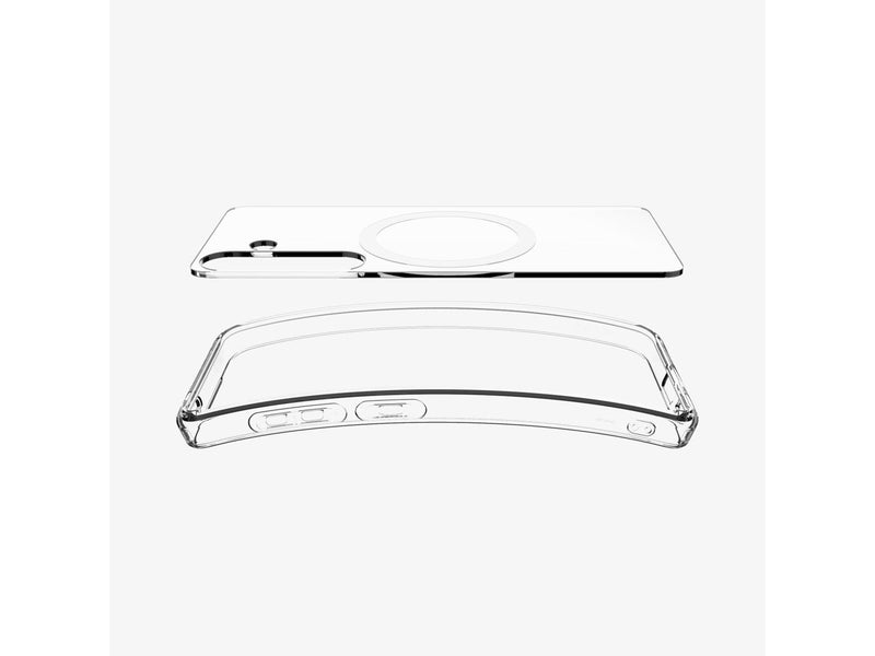 Spigen Ultra Hybrid MagSafe - clear white - Samsung Galaxy S25