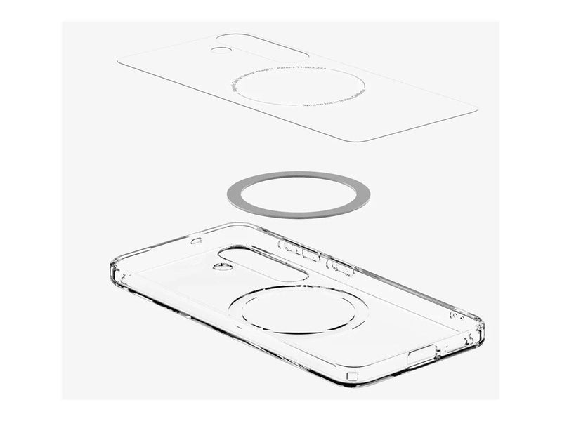 Spigen Ultra Hybrid MagSafe - clear white - Samsung Galaxy S25+