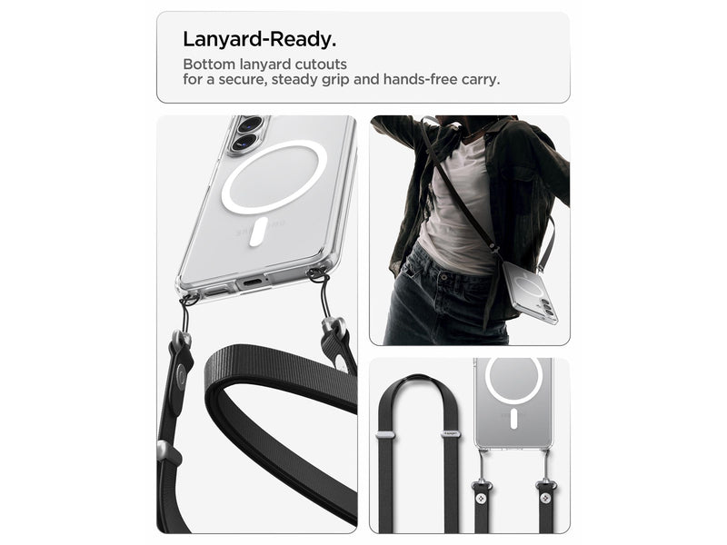 Spigen Ultra Hybrid MagSafe - clear white - Samsung Galaxy S26