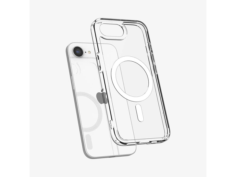 Spigen Ultra Hybrid MagSafe - clear white - iPhone 17e/16e