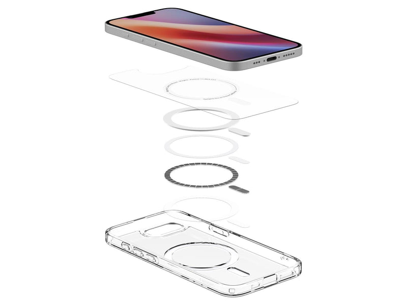 Spigen Ultra Hybrid MagSafe - clear white - iPhone 17e/16e