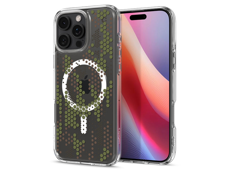 Spigen Ultra Hybrid MagSafe - digital camo - iPhone 16 Pro