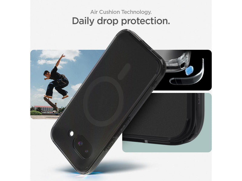 Spigen Ultra Hybrid MagSafe frost black - Google Pixel 9a