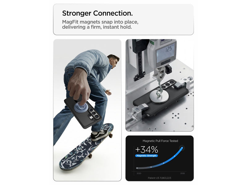 Spigen Ultra Hybrid MagSafe - frost black - Samsung Galaxy S26 Ultra