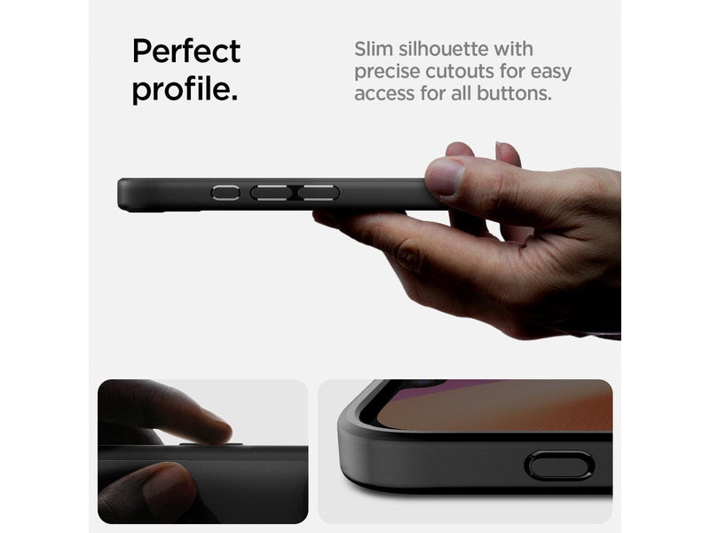 Spigen Ultra Hybrid MagSafe - frost black - iPhone 17e/16e