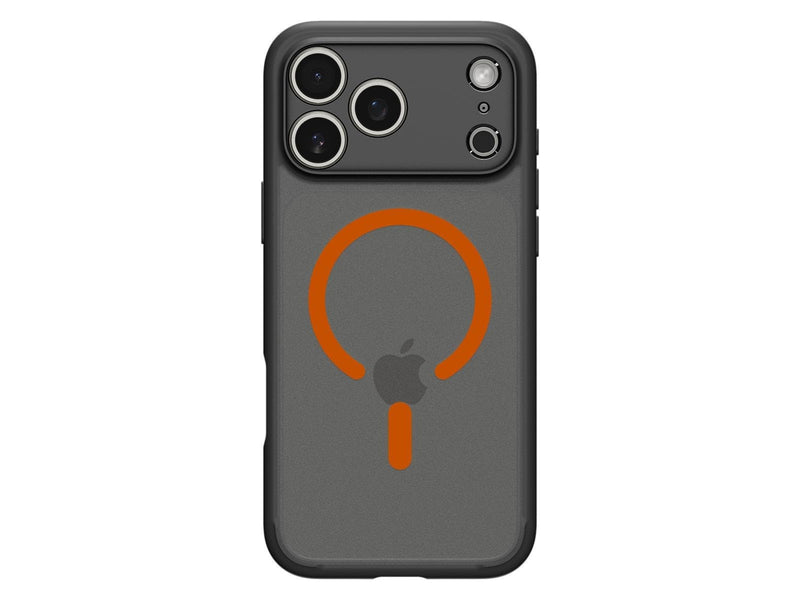 Spigen Ultra Hybrid MagSafe - frost black orange - iPhone 17 Pro Max