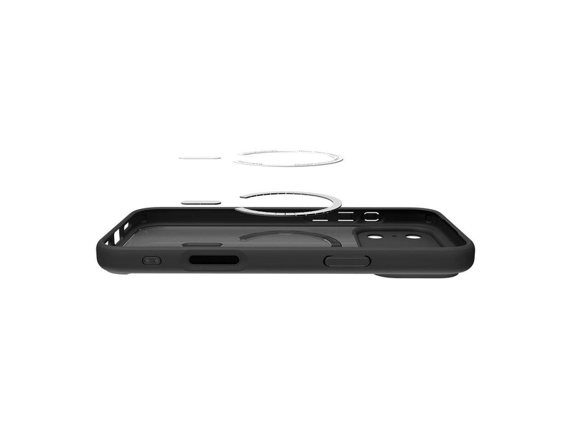 Spigen Ultra Hybrid MagSafe - frost black orange - iPhone 17 Pro Max