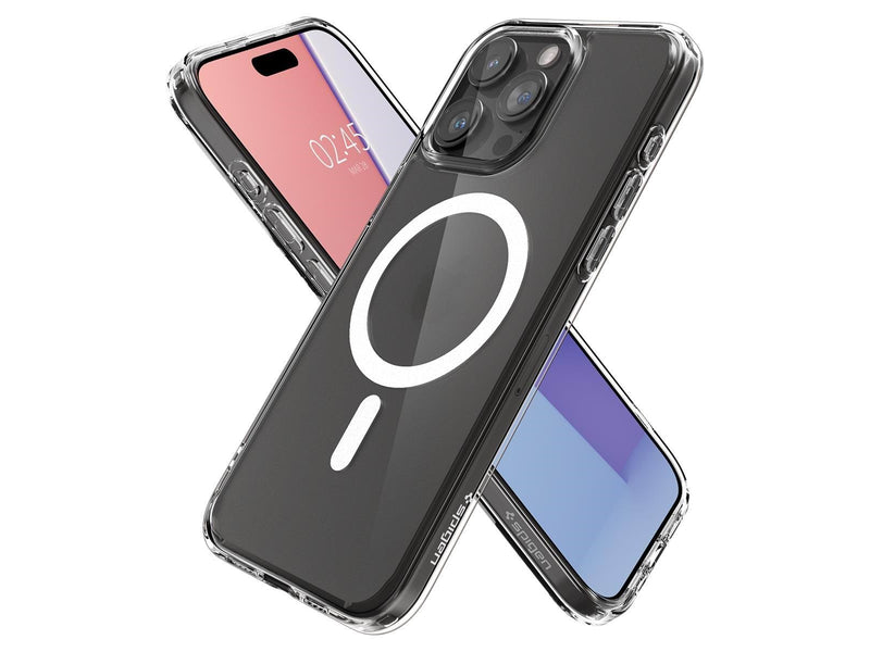 Spigen Ultra Hybrid MagSafe - frost clear - iPhone 15 Pro