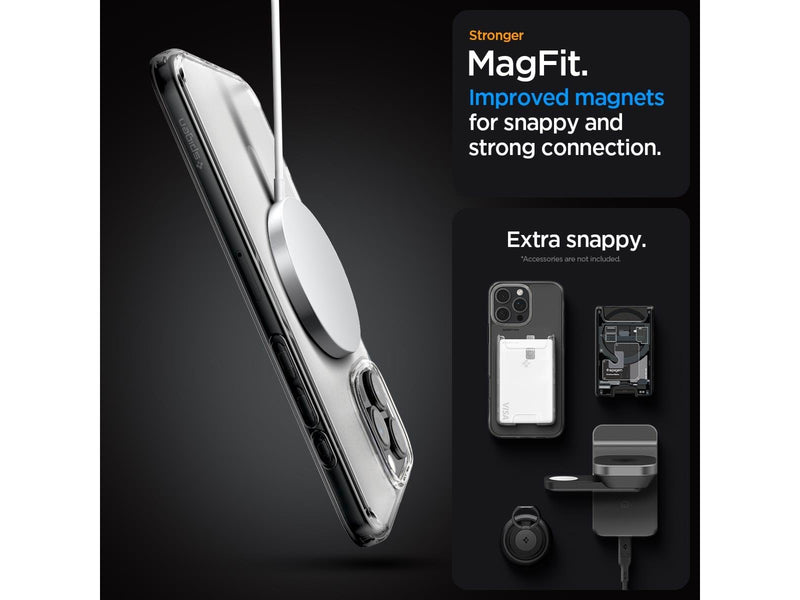 Spigen Ultra Hybrid MagSafe - frost clear - iPhone 16 Pro Max