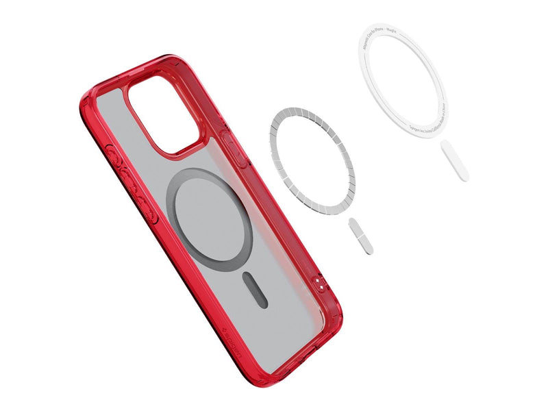 Spigen Ultra Hybrid MagSafe - frost deep red - iPhone 15 Pro