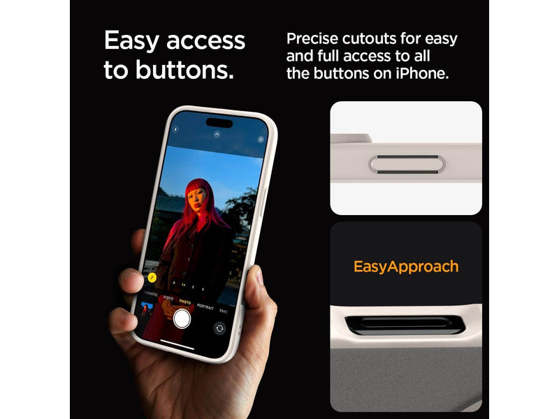 Spigen Ultra Hybrid MagSafe - frost natural titanium - iPhone 16 Pro