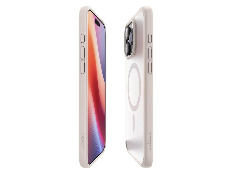 Spigen Ultra Hybrid MagSafe - frost natural titanium - iPhone 16 Pro