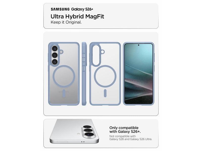 Spigen Ultra Hybrid MagSafe - light blue - Samsung Galaxy S26+