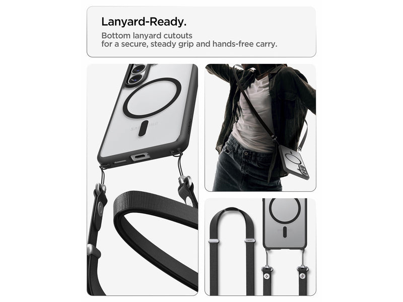 Spigen Ultra Hybrid MagSafe - matte black - Samsung Galaxy S26