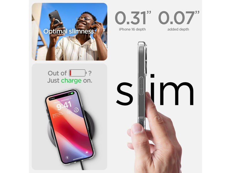 Spigen Ultra Hybrid MagSafe - white - iPhone 16