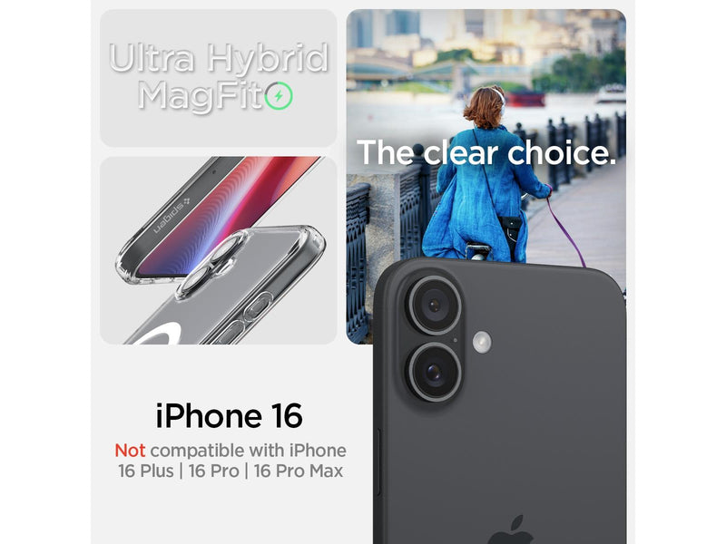 Spigen Ultra Hybrid MagSafe - white - iPhone 16