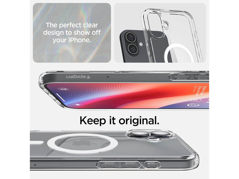Spigen Ultra Hybrid MagSafe - white - iPhone 16 Plus