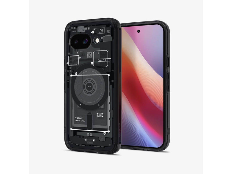 Spigen Ultra Hybrid MagSafe - zero one black - Google Pixel 9a