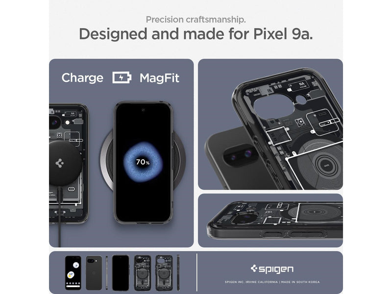 Spigen Ultra Hybrid MagSafe - zero one black - Google Pixel 9a