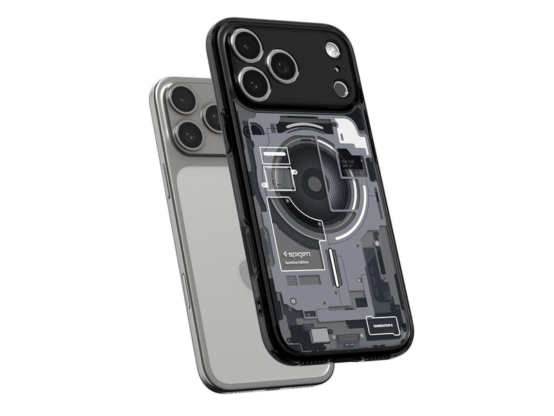 Spigen Ultra Hybrid MagSafe - zero one black - iPhone 17 Pro Max