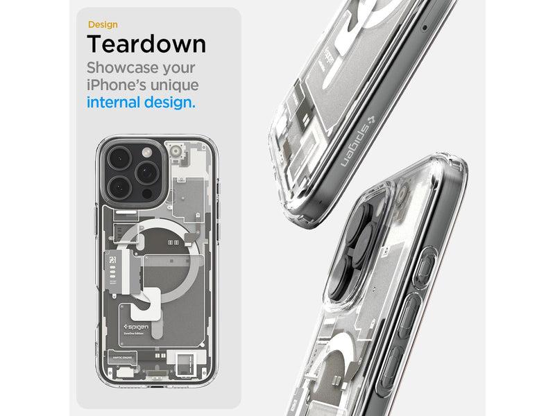 Spigen Ultra Hybrid MagSafe - zero one natural titanium - iPhone 16 Pro Max