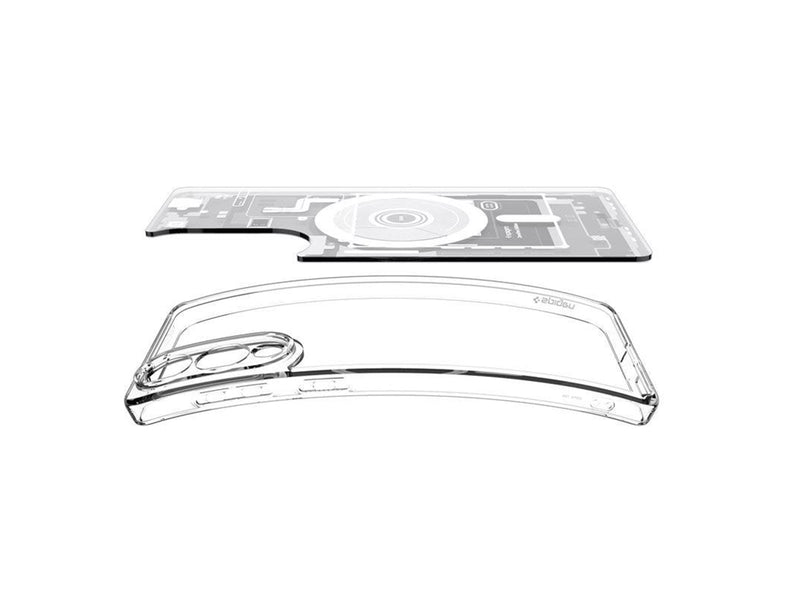 Spigen Ultra Hybrid MagSafe - zero one white - Samsung Galaxy S25 Edge