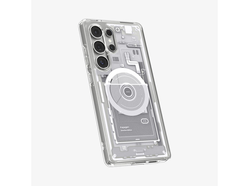 Spigen Ultra Hybrid MagSafe - zero one white - Samsung Galaxy S25 Ultra