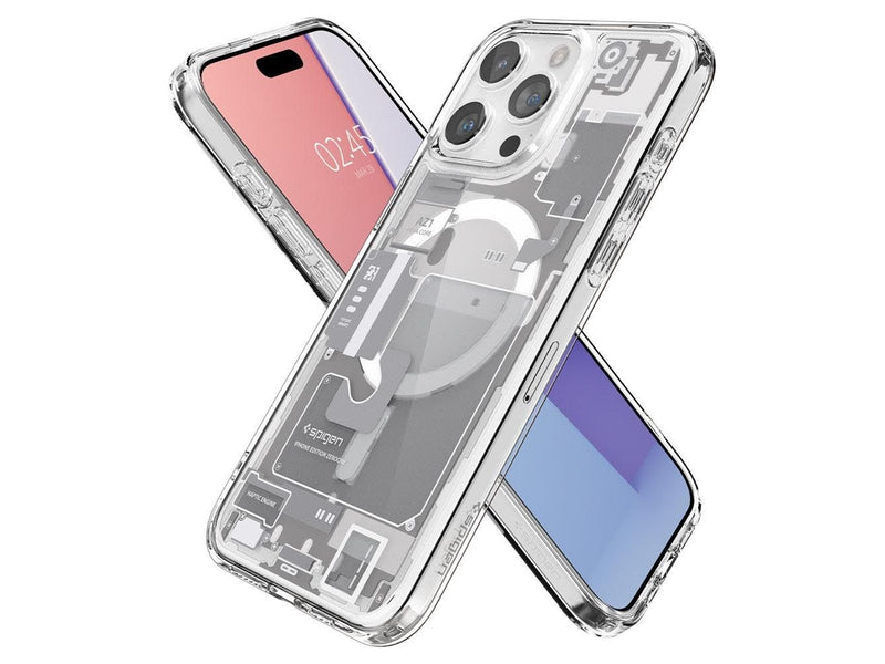 Spigen Ultra Hybrid MagSafe - zero one white - iPhone 15 Pro