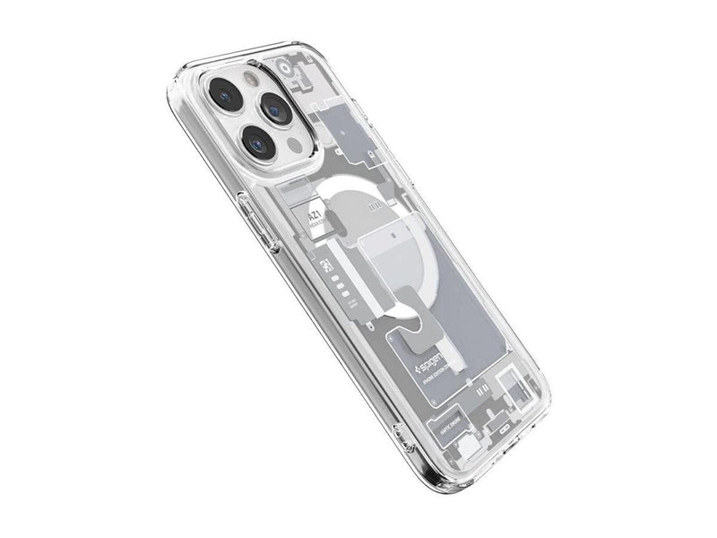 Spigen Ultra Hybrid MagSafe - zero one white - iPhone 15 Pro Max