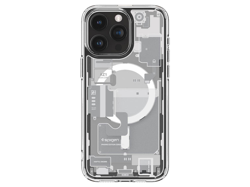 Spigen Ultra Hybrid MagSafe - zero one white - iPhone 15 Pro Max