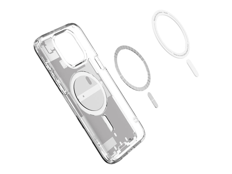 Spigen Ultra Hybrid MagSafe - zero one white - iPhone 15 Pro Max