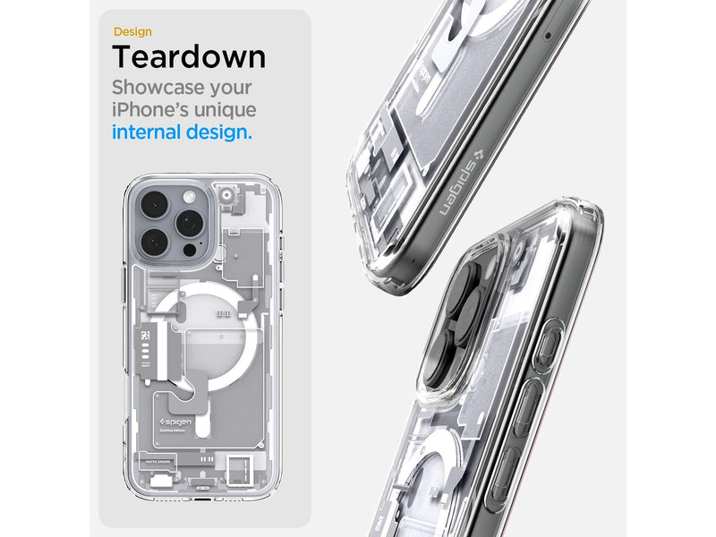 Spigen Ultra Hybrid MagSafe - zero one white - iPhone 16 Pro Max
