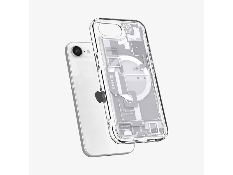 Spigen Ultra Hybrid MagSafe - zero one white - iPhone 17e/16e