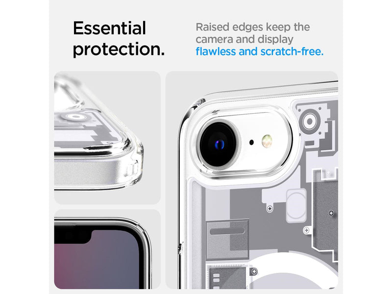 Spigen Ultra Hybrid MagSafe - zero one white - iPhone 17e/16e